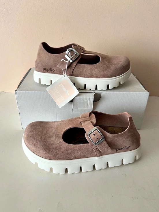 Birkenstock Shoes - Papillio Birkenstock Paris Chunky Mary Jane Platform Clogs. Size: 6, 6.5, 37.